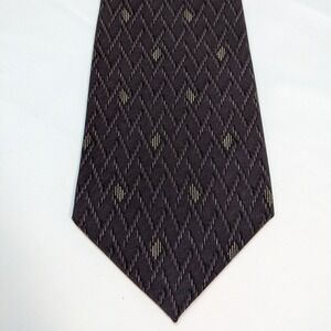 Cezani Men's Neck Tie Geometric 100% polyester 55.5"